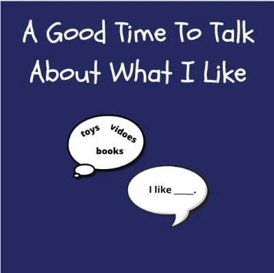 A Good Time To Talk About What I Like at School kit cover