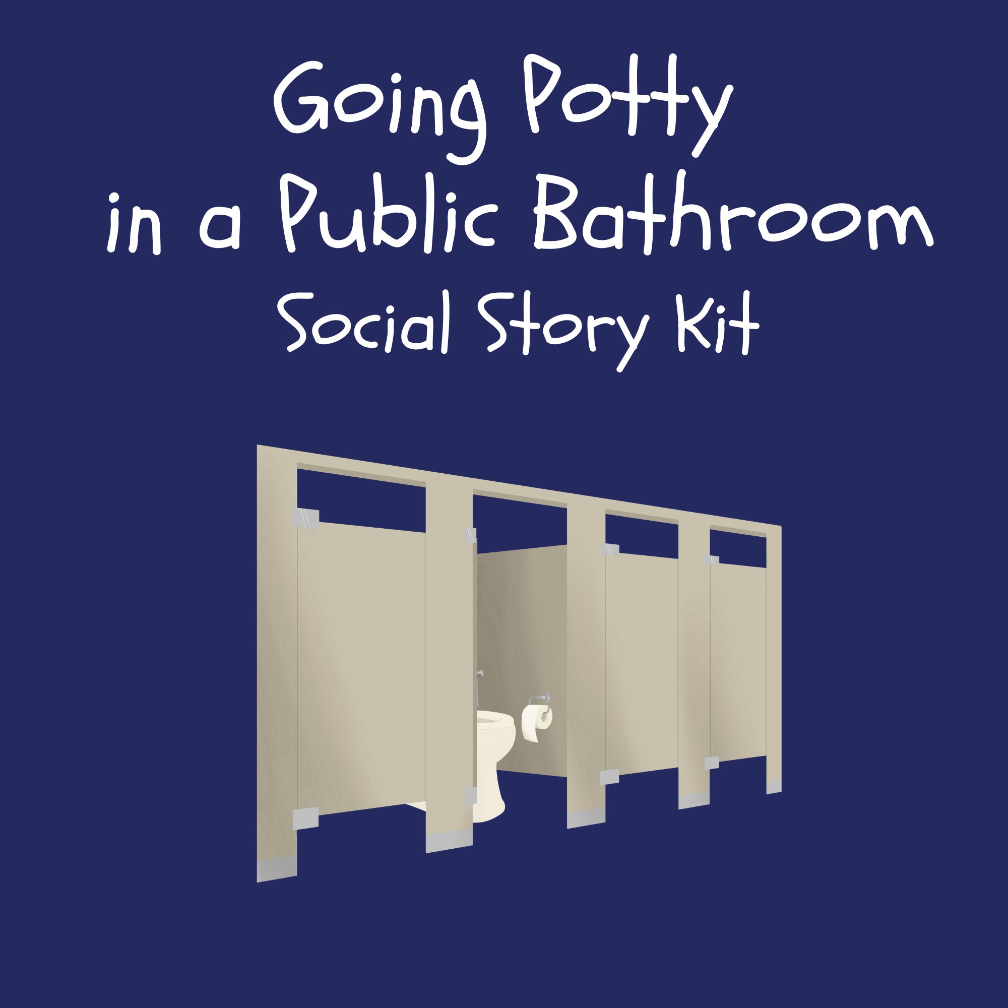 Going Potty in a Public Bathroom kit cover