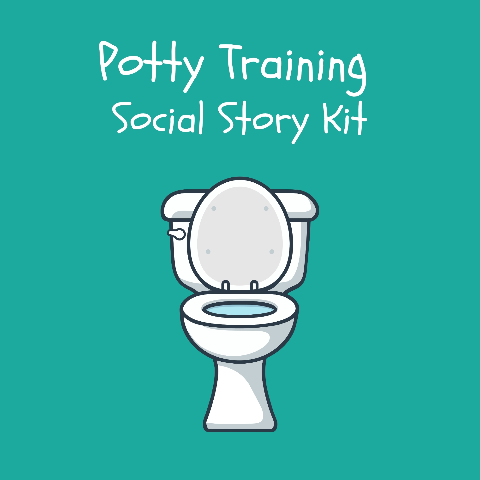 Potty Training Social Story Kit kit cover